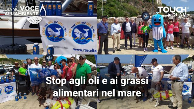 Stop agli oli e ai grassi alimentari nel mare