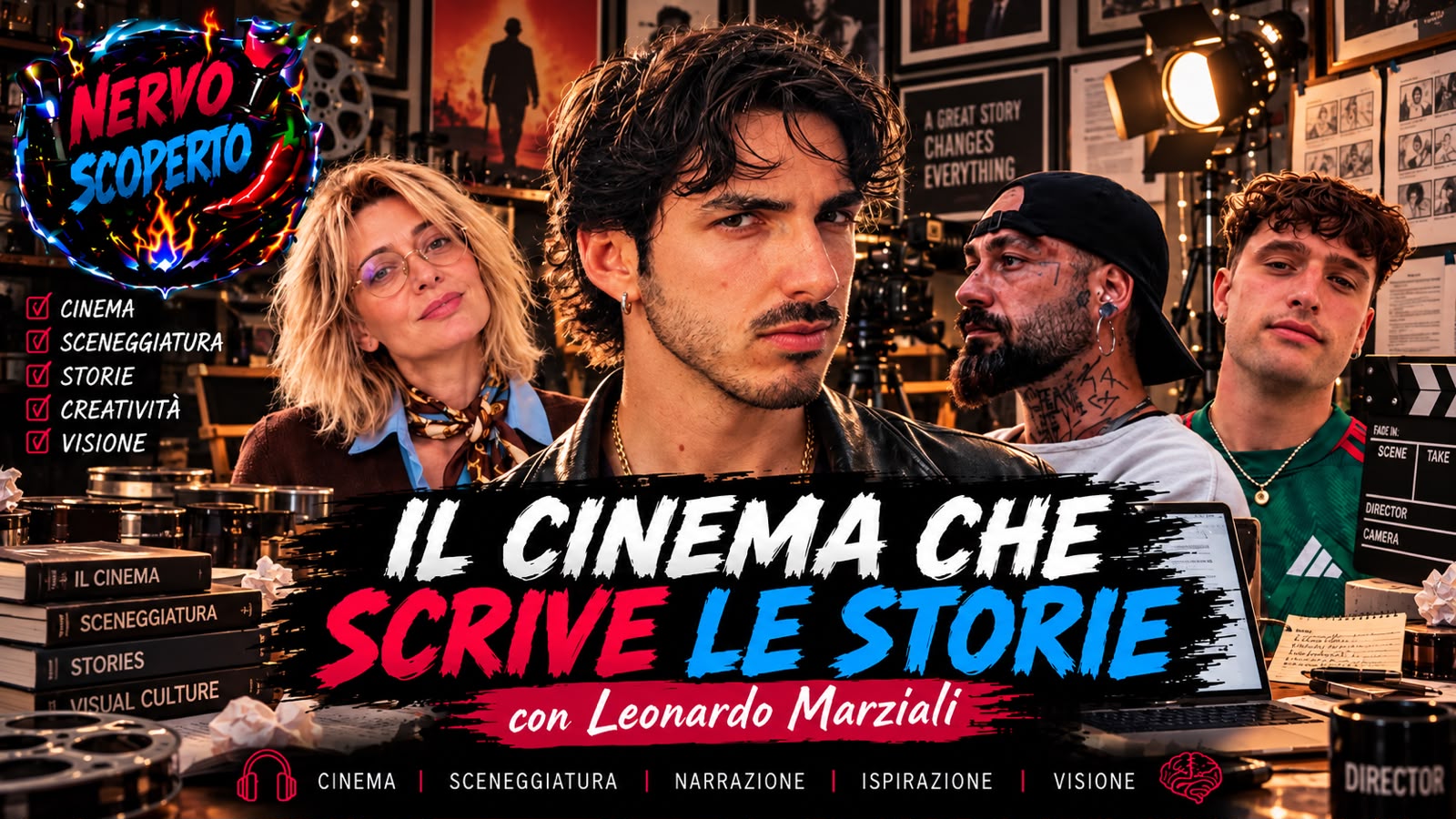 Nervo Scoperto – Il cinema che scrive le storie