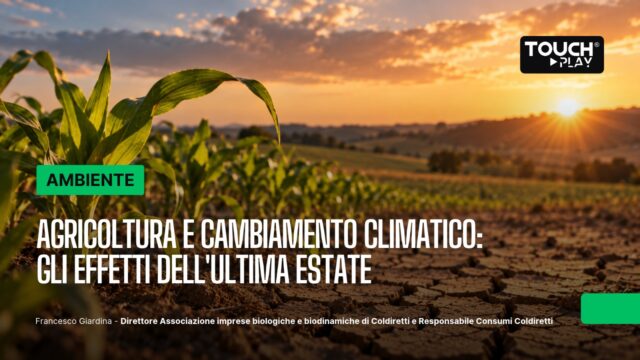 Agricoltura e cambiamento climatico gli effetti dell’ultima estate